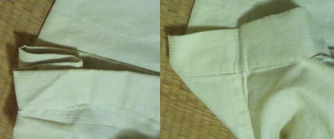 浴衣の畳み方-本畳み