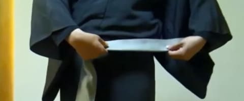 帯の手先の長さを決める